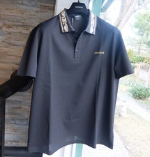VERSACE POLO SHIRT XXL poloshirt gianni donatella cotton rhinestones xl 2xl