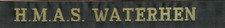 Australien Marine Mützenband HMAS Waterhen (mb501)