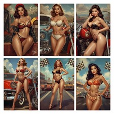 Sexy Pin Up Girl Poster Druck