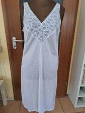 Unterkleid mit floraler spitze - unterkleid,