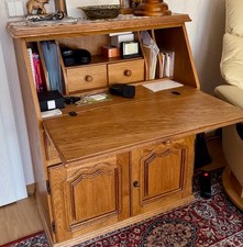 Schreibsekretär, Eiche rustikal, sehr gut erhalten