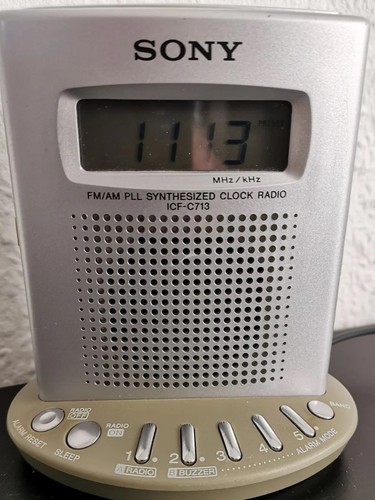 Sony icf c713 uhrenradio - sony,
