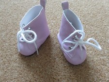 Puppenbekleidung: Stiefel für BABY BORN-Puppen, rosa