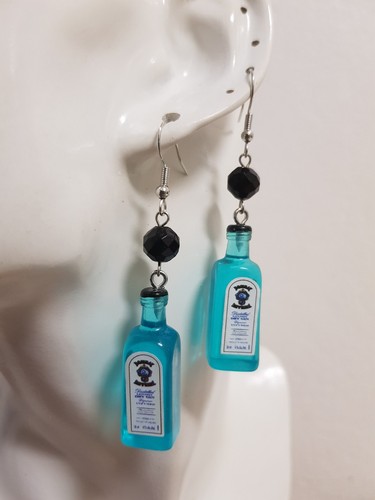 Ohrringe gin dry blau - ,, ,