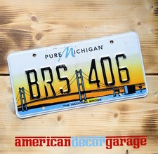 USA Nummernschild*US Kennzeichen*License plate* Michigan The Mackinac Bridge  * 