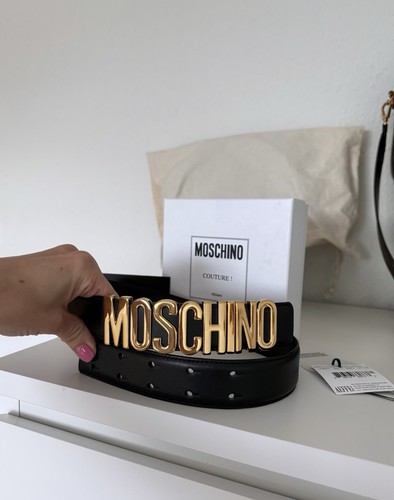 Moschino gürtel schwarz - moschino,