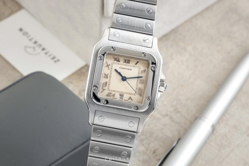 Cartier santos edelstahl - cartier,