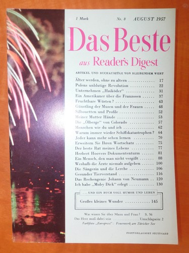 Das beste aus readers digest - das,