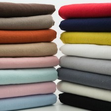 Baumwollstoff Flanell Uni