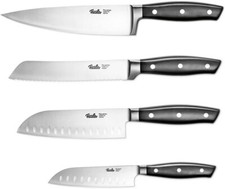 Fissler  Messer Edelstahl-Kochbesteck 4 tlg. Set Pro  wie Bild