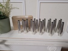 20x  Schillerlocken Förmchen backen, Sahnetütchen