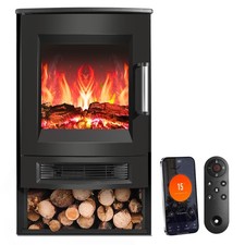 Elektrokamin Wand Heizlüfter mit Heizung & Kaminfeuer elektrischer Kamin Deko