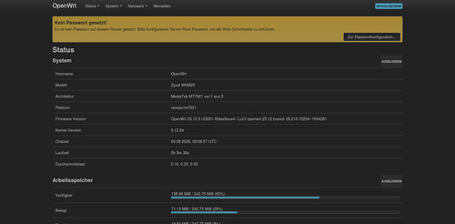 Openwrt zyxel multy m1 - 25.12,