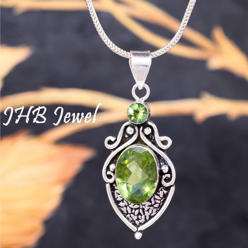 Apfelgrüner peridotschliff - apfelgrüner,