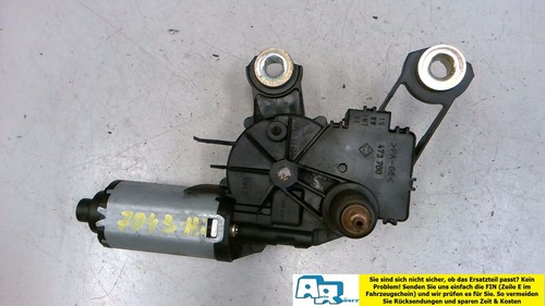 Scheibenwischermotor hinten