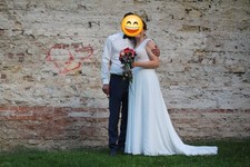 Hochzeitskleid Weiß  42 44 46