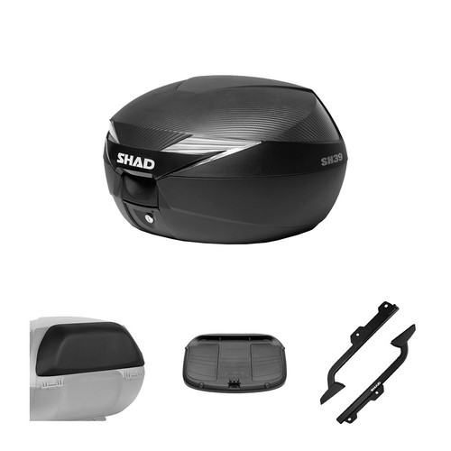 Kit shad koffer sh39 - kit, carbon
