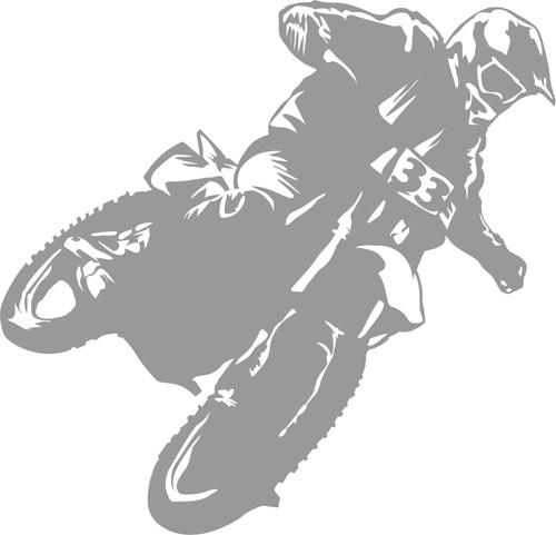 Auto aufkleber crossfahrer - aufkleber,