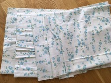 Vintage Baumwoll Stoffreste, 5 kleine Reststücke,  Nähen, Handarbeit, Patchwork