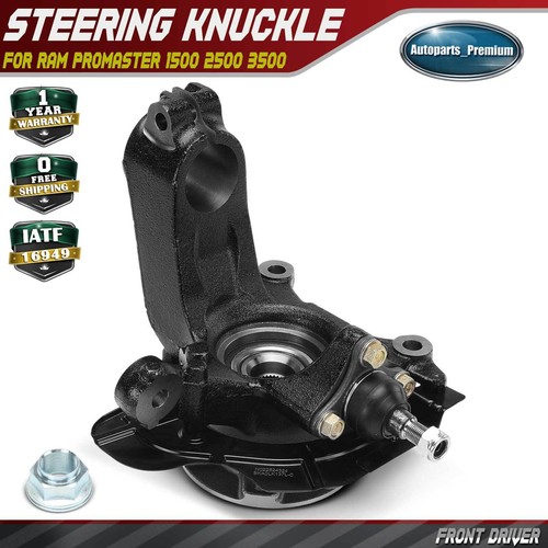 Front left steering knuckle - front,