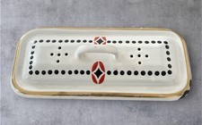 Vintage Emaille Kammschale