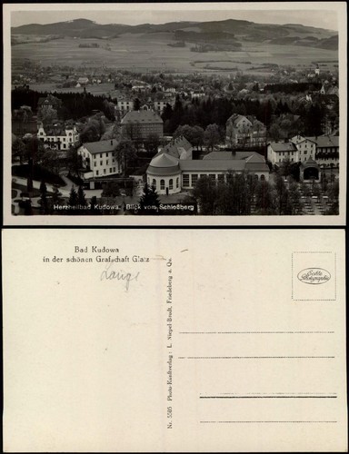 Postcard bad kudowa - postcard,