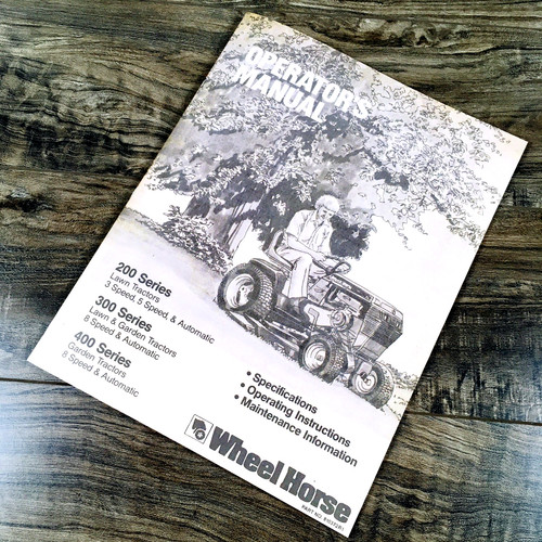 Wheel horse 310 - wheel,