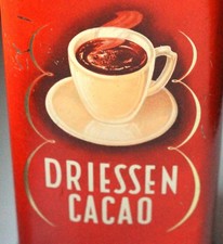 alt Blechdose Driessen Cacao