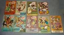 9 verschiedene MOSAIK Hefte Hannes Hegen DDR - schlechter Zustand