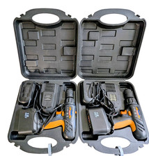 2 Akku bohrschrauber mit je 2