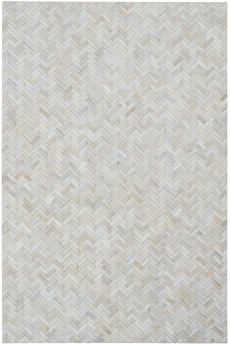Leder teppich patchwork - leder,