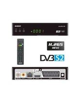 Edision Piccollino S2 Full HD Sat Receiver H.265 / HEVC Black