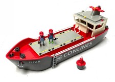 Playmobil Konvolut * 4472 * Fracht-Schiff / Frachtschiff / Boot * Conlines Titan