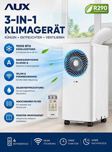 Aux mobile klimaanlage 9000 - mobile,