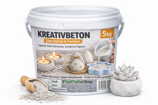 5 kg Weißer Bastelbeton