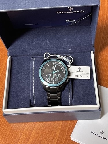 Maserati herren uhr - uhr, aqua