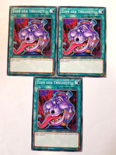 3x Topf Der Trägheit SDSH-DE031 Common 1 Auflage YU-GI-OH Karten Playset