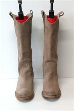 FELMINI Reiterstiefel Lederkruste beige Gr. 41 BE