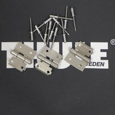 Thule 3x Alu Scharnier +Nieten für Thule Jetbag Dachbox Apollo Touring u.a.