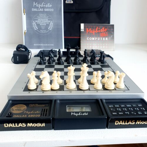 Mephisto dallas 68000 - dallas, chess