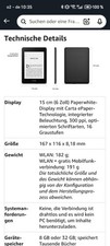 Kindle Paperwhite, neuwertiger Zustand, wenig bis gar nicht genutzt!