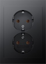 Berker Doppelsteckdose SCHUKO