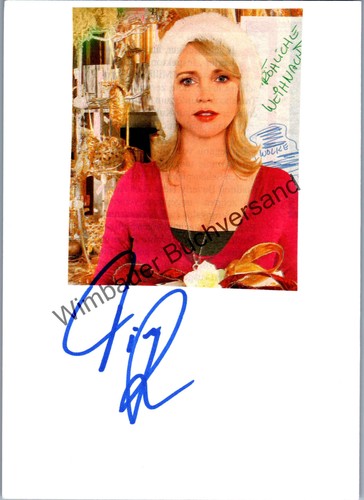 Original autogramm tina ruland - autogramm,