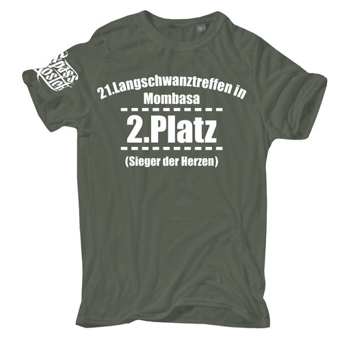 Shirt platz sieger der - 2.platz,