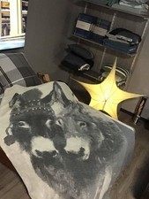 Biederlack Wohndecke Esel 150 x 200 cm