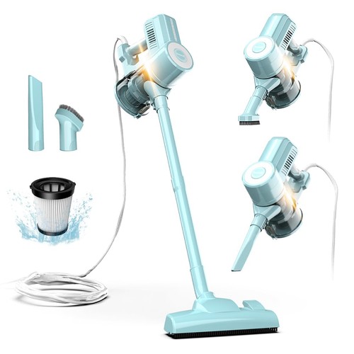 Corded stick vacuum - with, hepa
