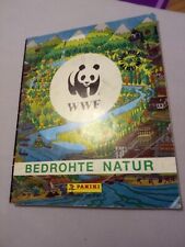 Panini Album -WWF Bedrohte Natur- komplett alle Sticker eingeklebt