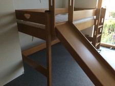 Paidi Kinderbett mit Rutsche 120cm hoch Liegefläche: 200x96cm