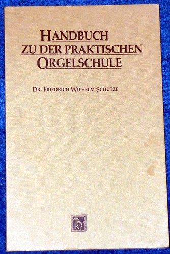 Schütze handbuch zu - f., w.