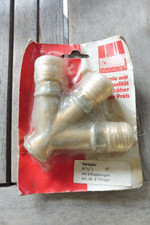 SCHNEIDER Druckluft 3er Schlauch Verteiler 3/8" i 3 Kupplungen Kompressorzubehör